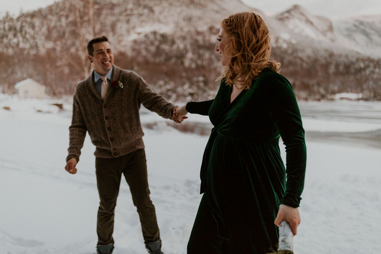 Franconia Notch State Park Elopement Photos
