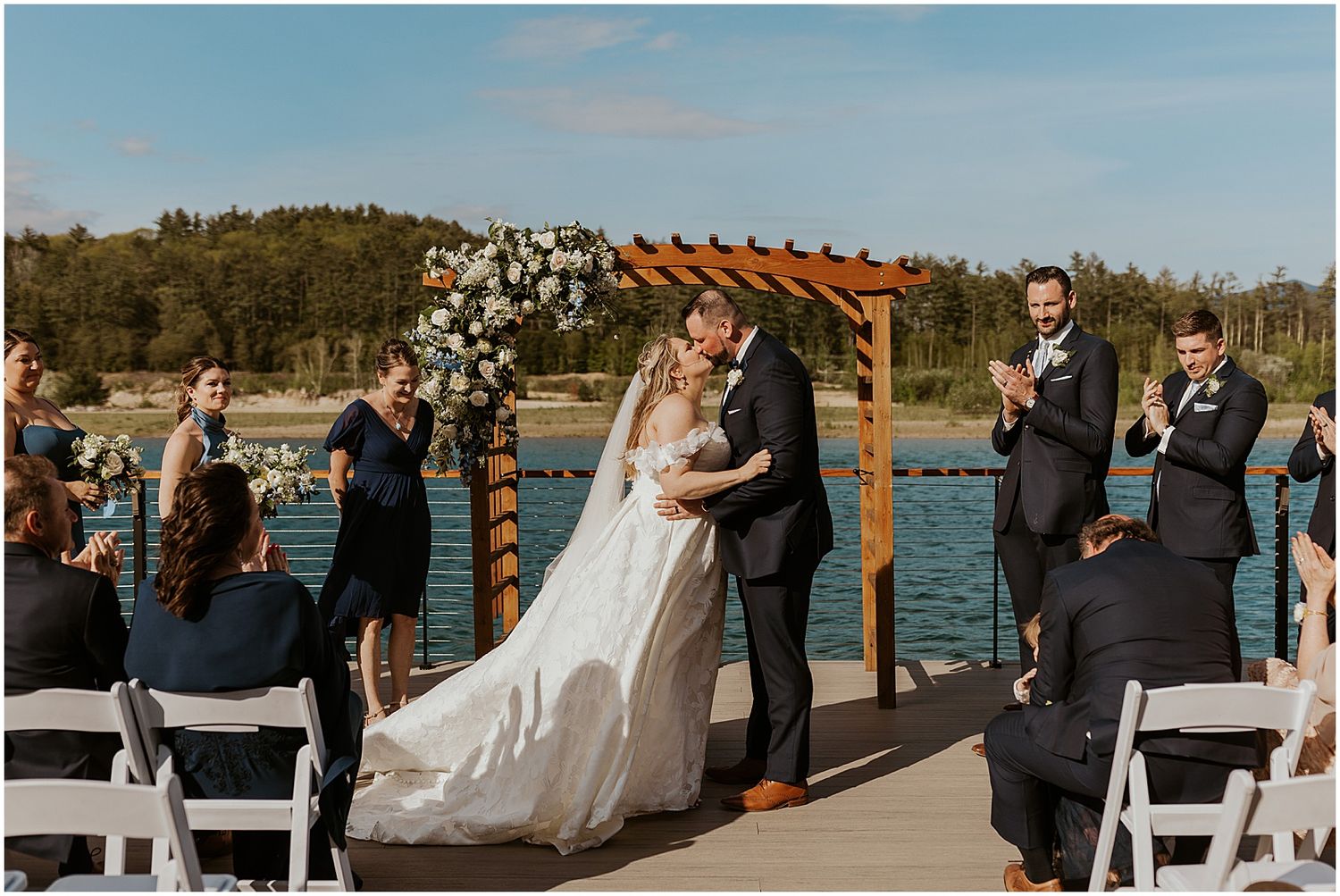 Owls Nest wedding ceremony - Robin Easler Photography