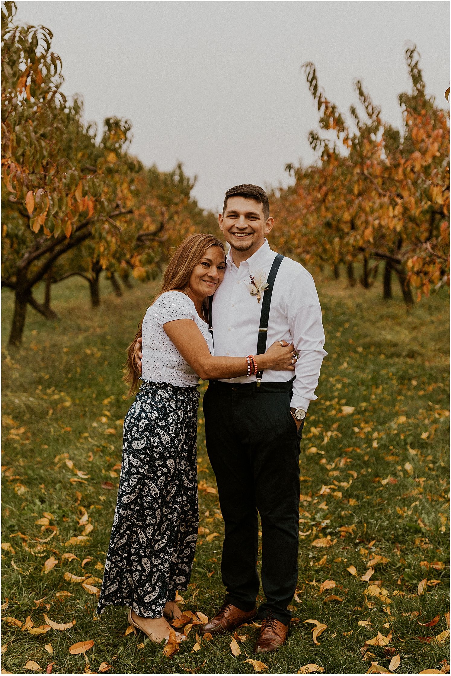 Groom photos New England elopement
