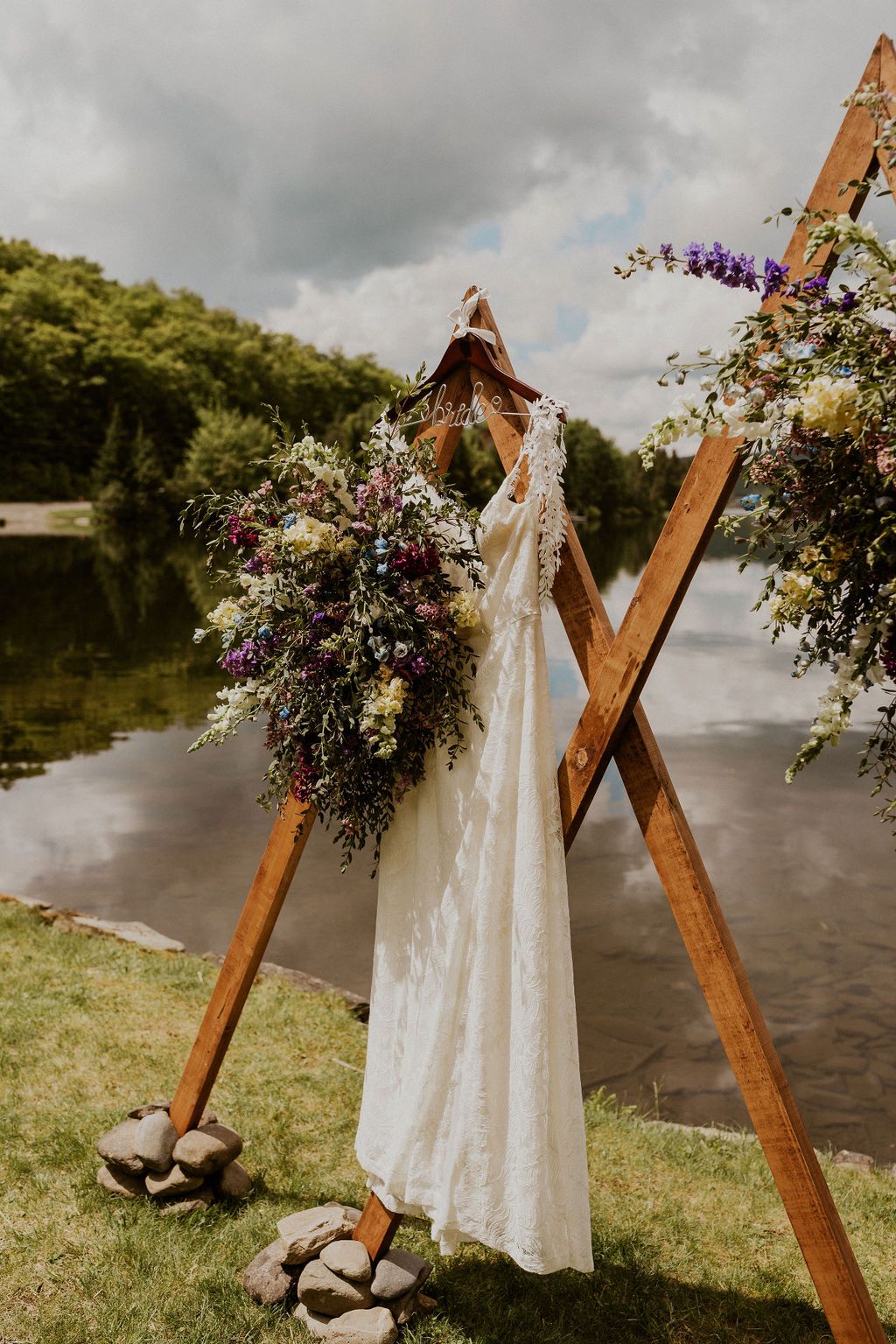 New Hampshire elopement by the lake