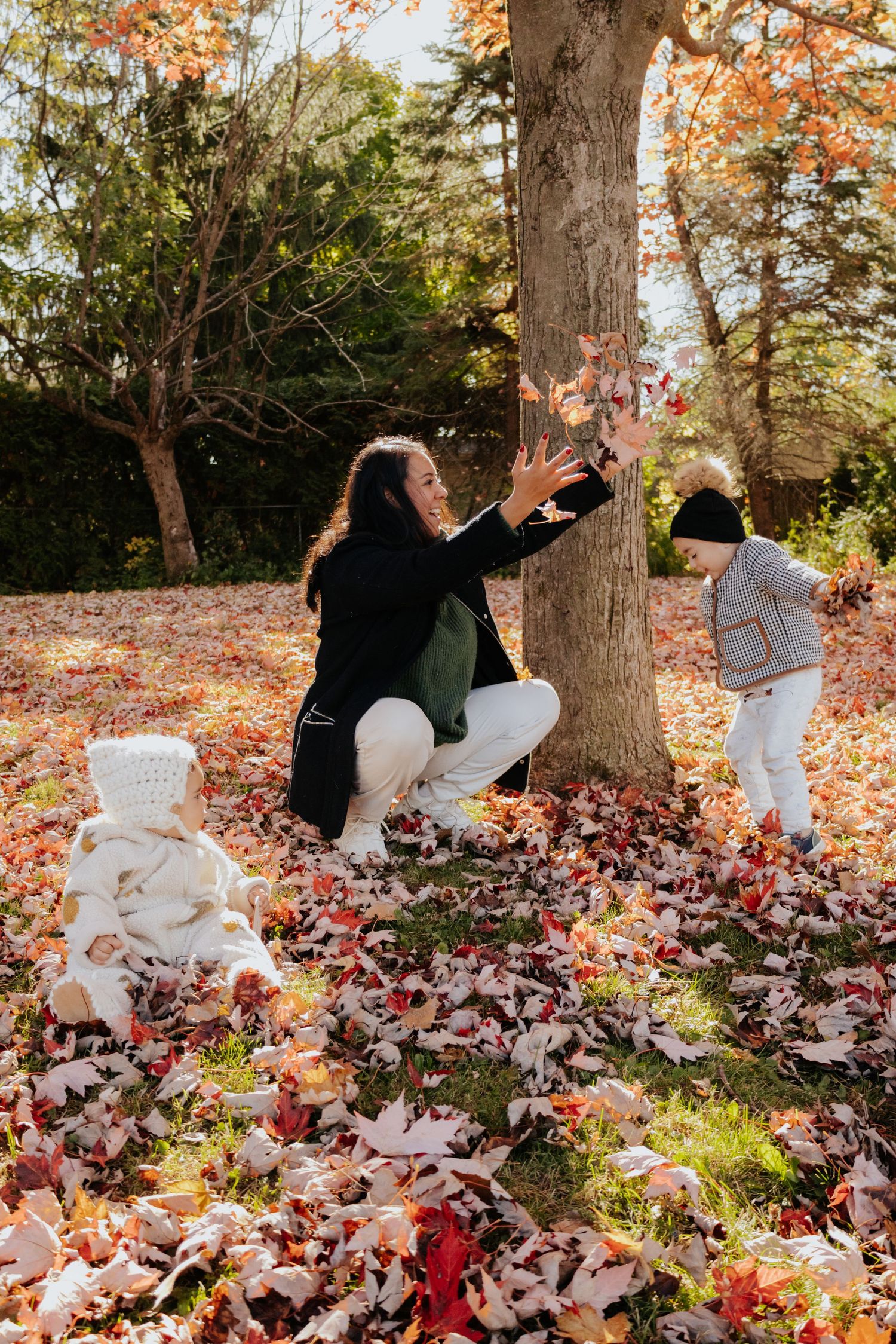 séance d'automne maman et moi à St-Bruno.