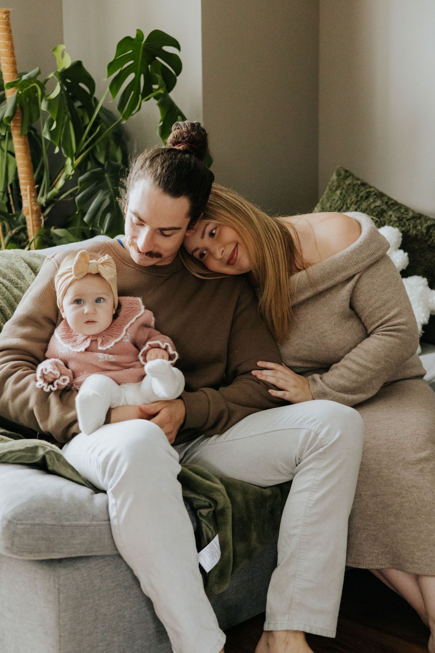Séance famille a la maison, Rive-Sud-de-Montréal