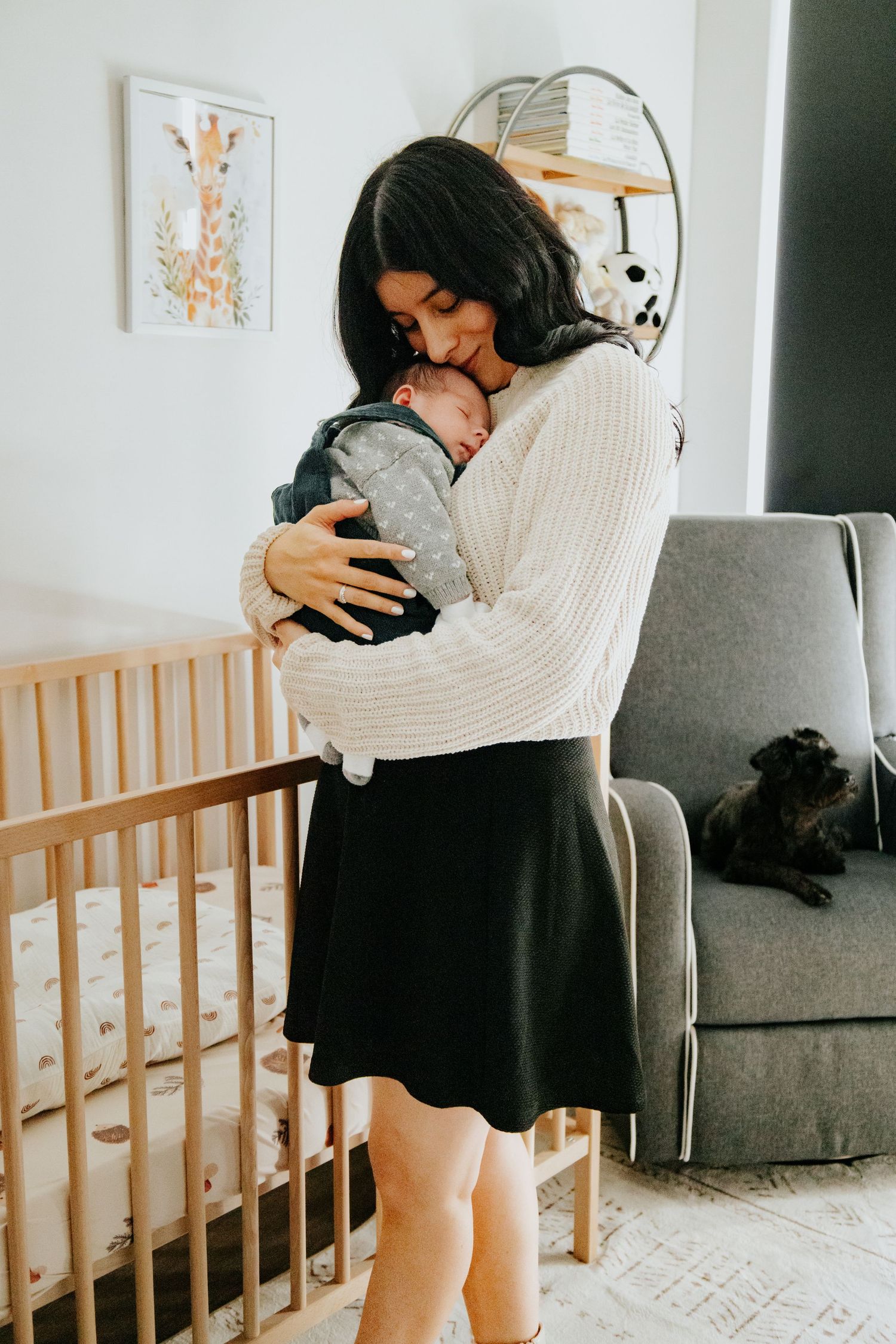 Newborn photography in St-Bruno
