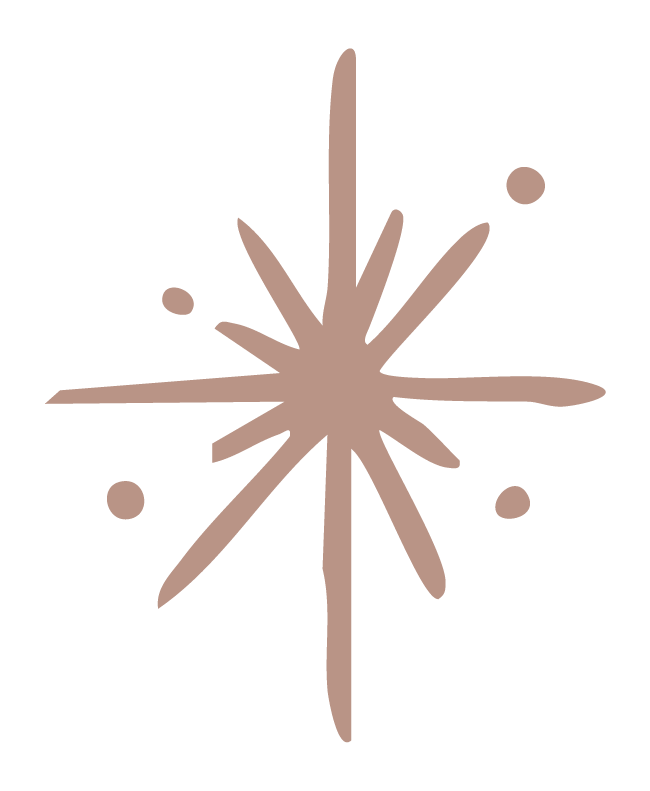 pink starburst graphic