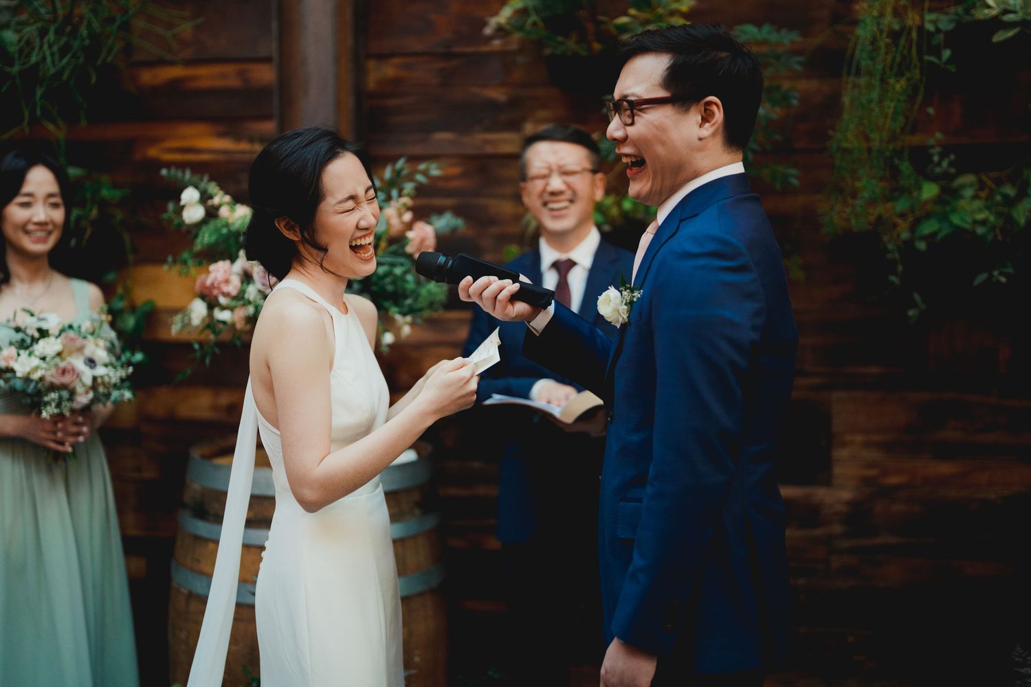Brooklyn Winery Wedding Ceremony