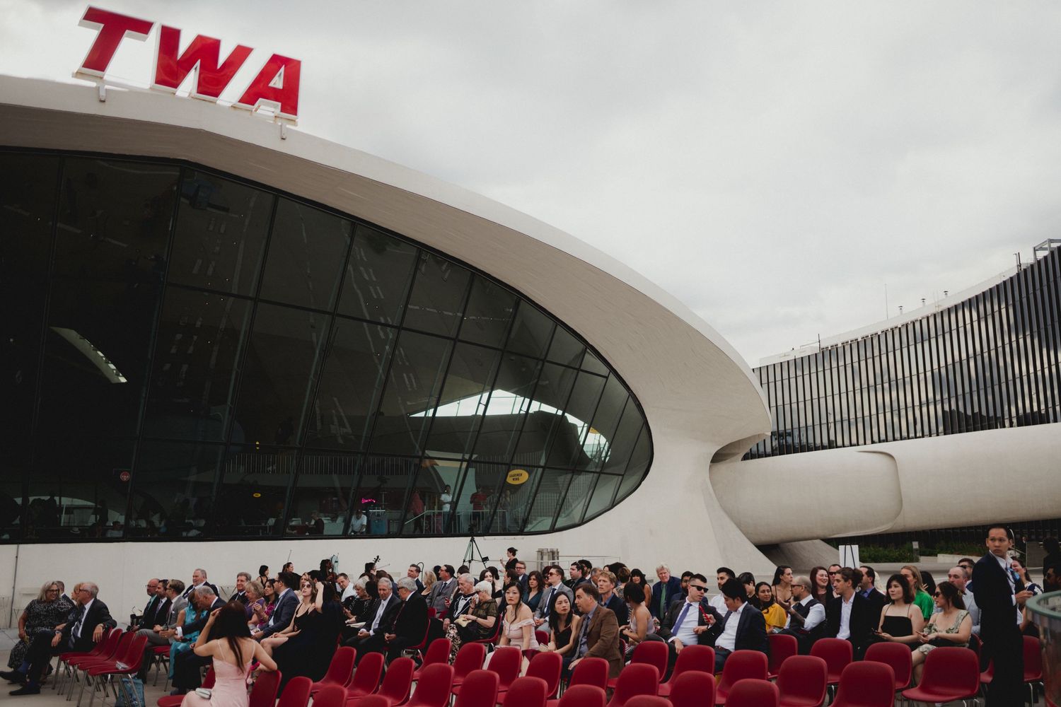 TWA Hotel Wedding Ceremony