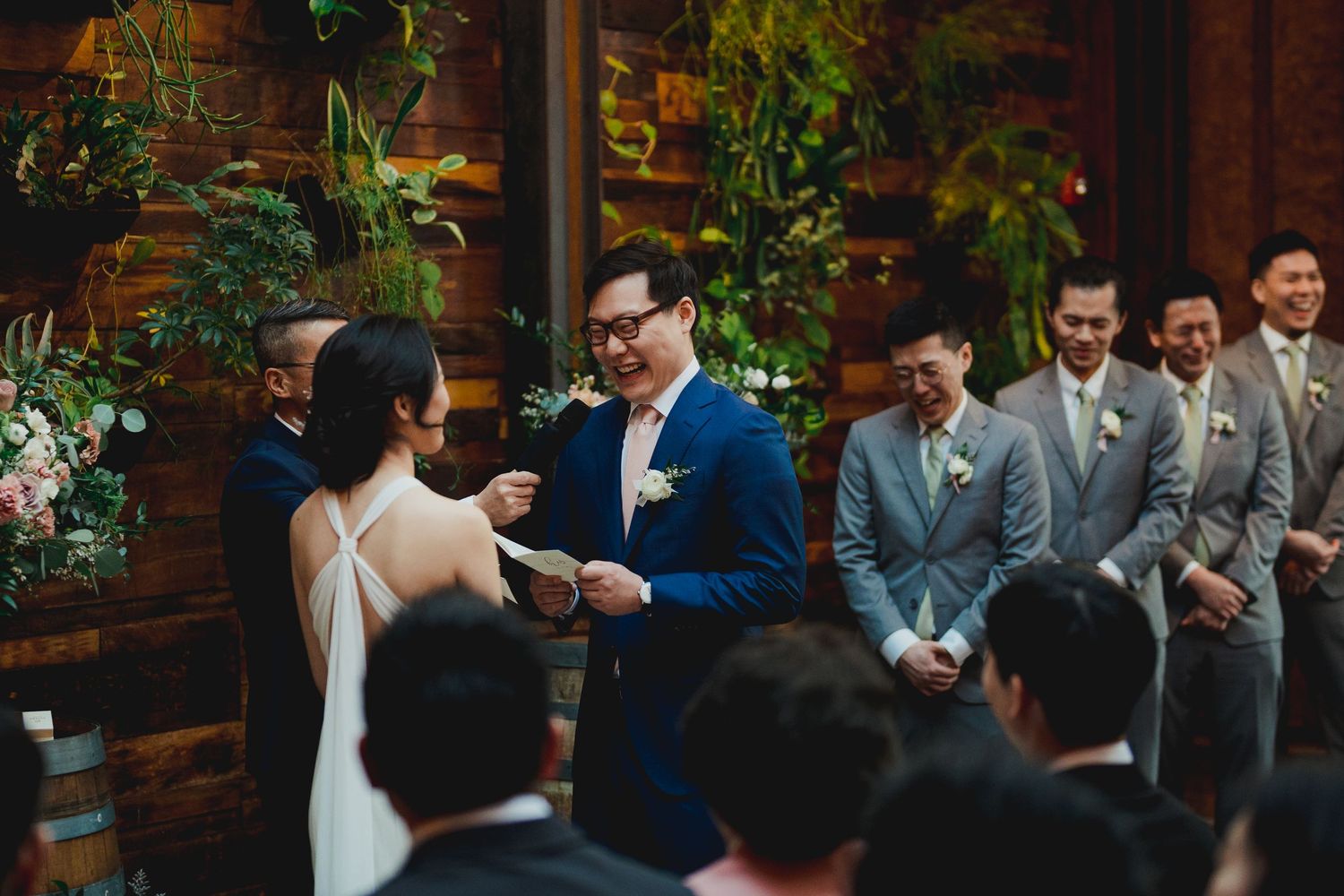 Brooklyn Winery Wedding Ceremony