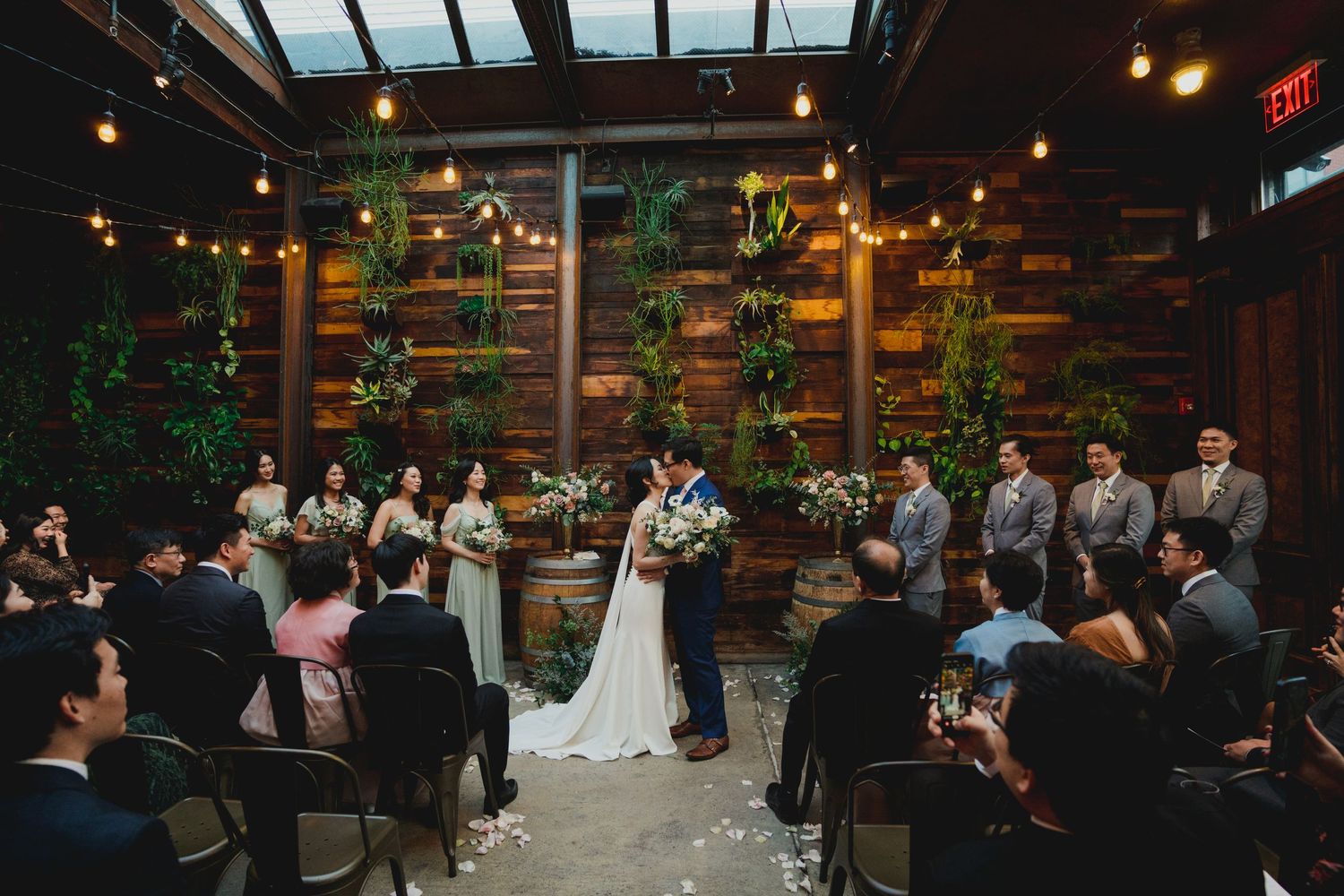 Brooklyn Winery Wedding Ceremony