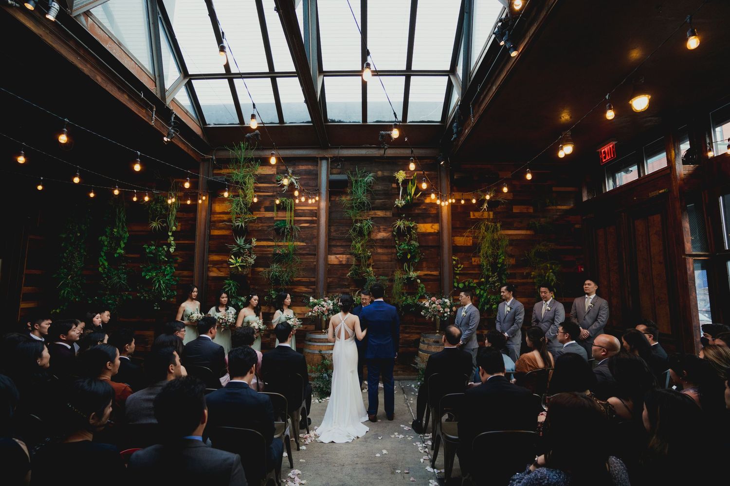 Brooklyn Winery Wedding Ceremony