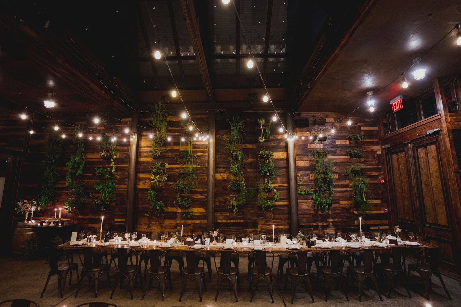 Brooklyn Winery Wedding Reception