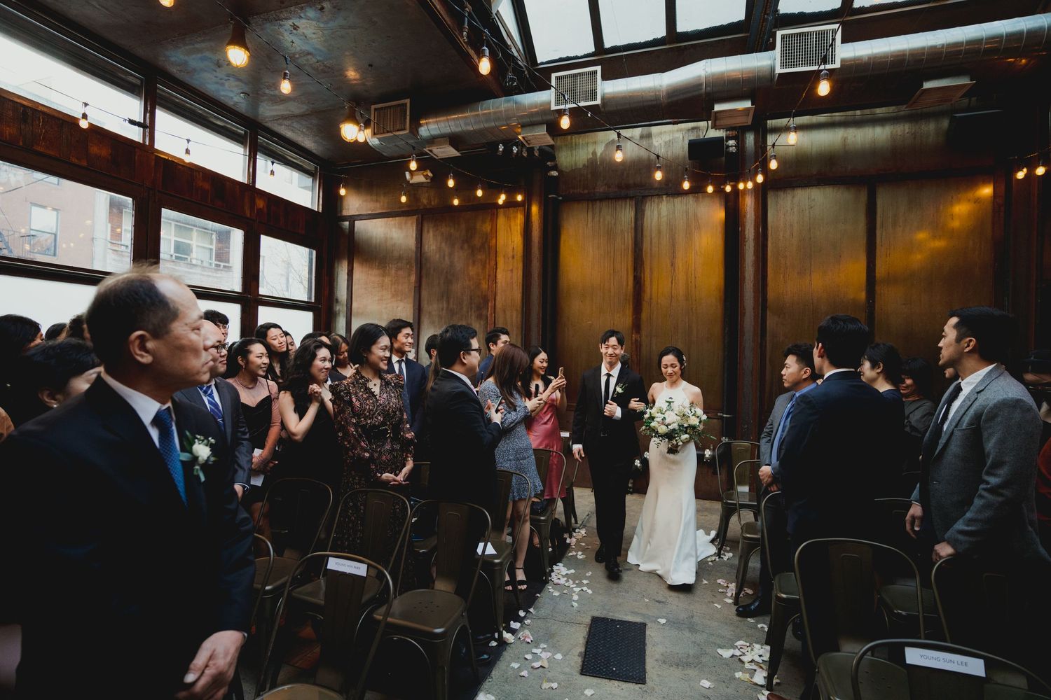 Brooklyn Winery Wedding Ceremony
