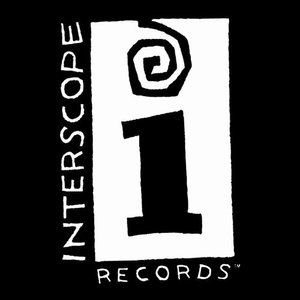 Black and white Interscope Records logo featuring stylized number one and spiral design.