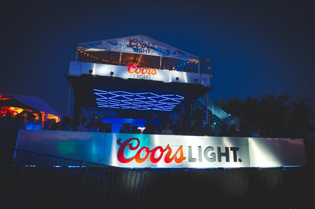 Scène VIP Coors Light Osheaga