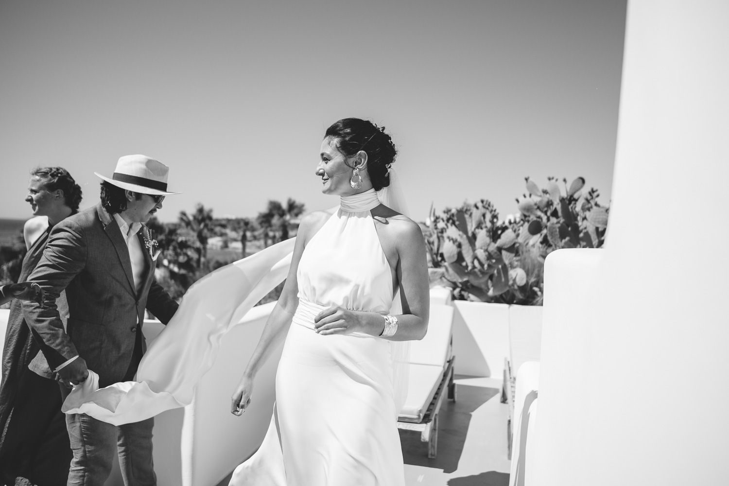 Bridal preparation photography at Seesoo Paros
