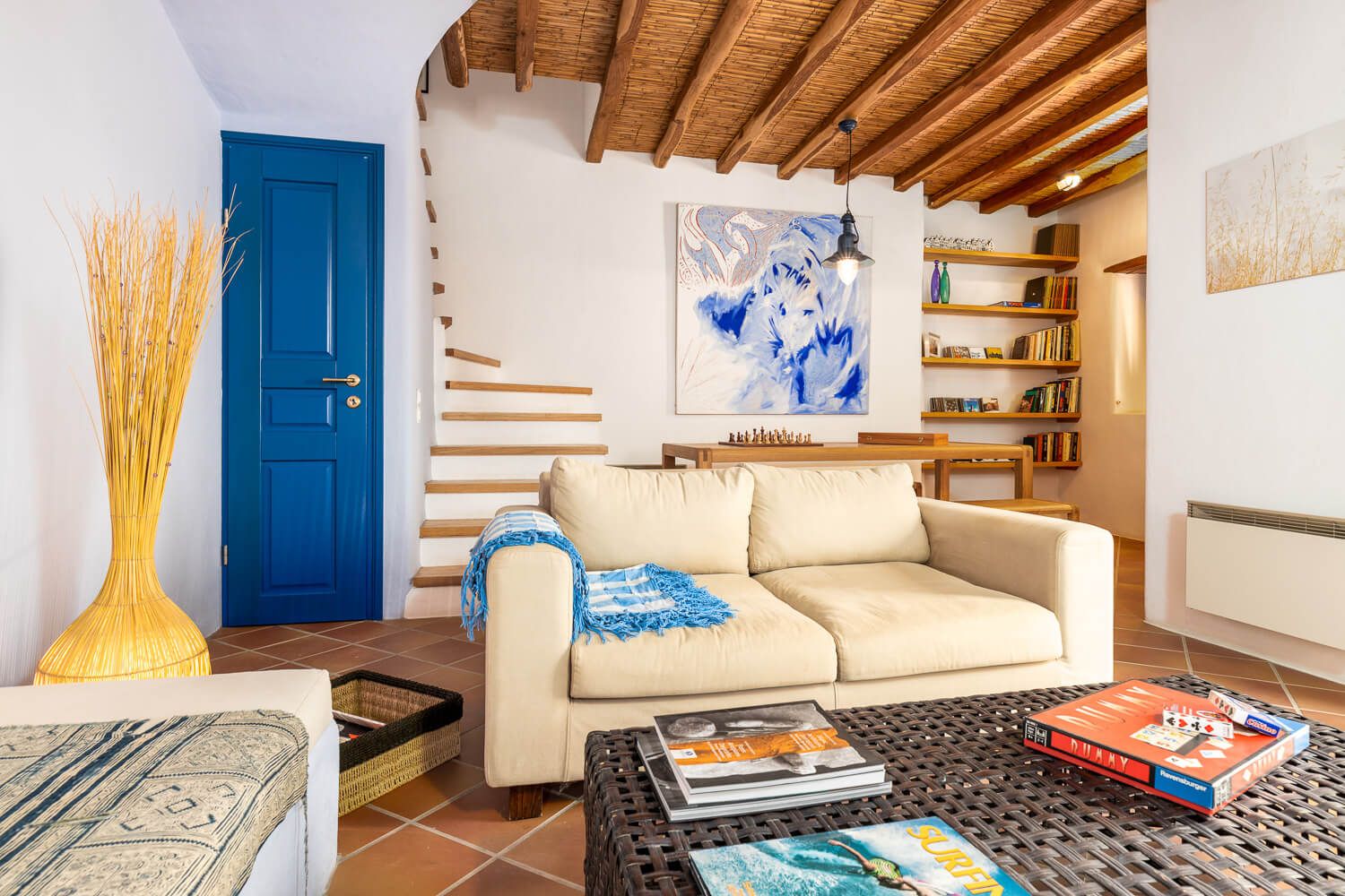 Cozy interior seating area with deep historical roots