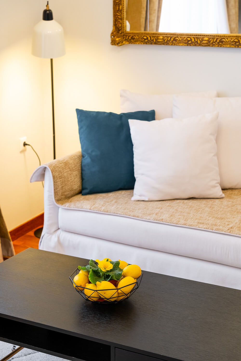 detailed shot from an urban luxury apartment in Athens