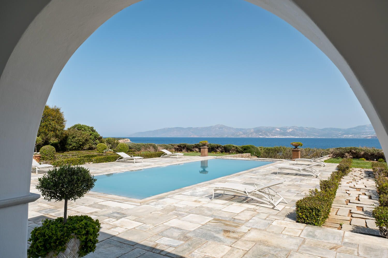 The seamless blend of classic aesthetics and natural beauty in Paros