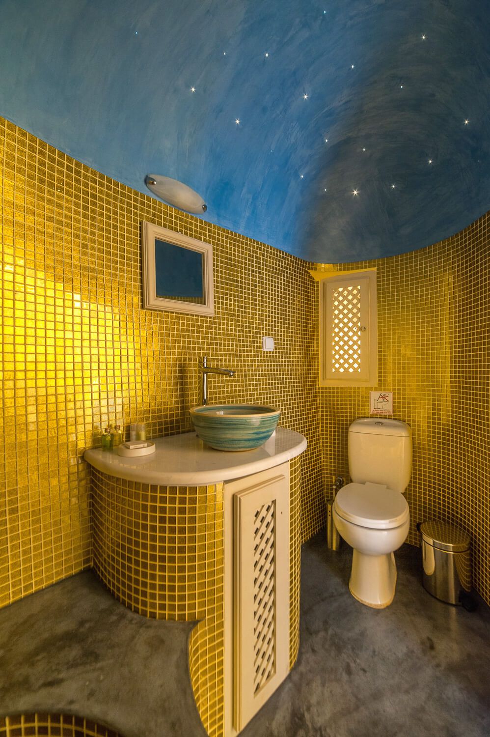 High-end hospitality styling showcasing spa-like bathroom amenities