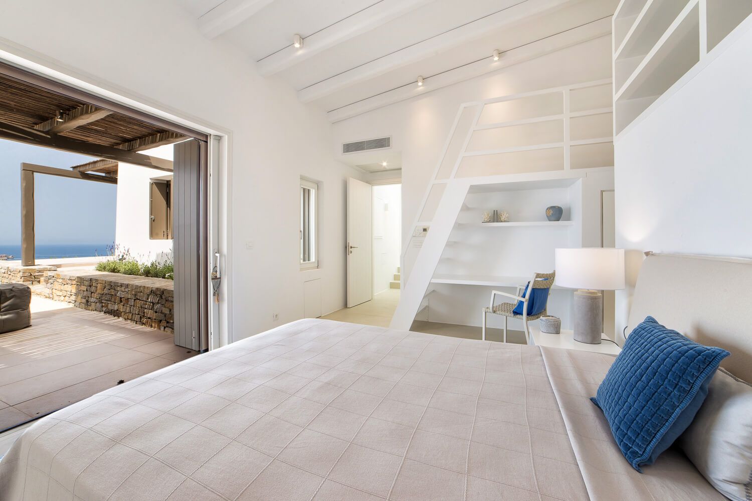 Spacious private quarters overlooking the picturesque landscape