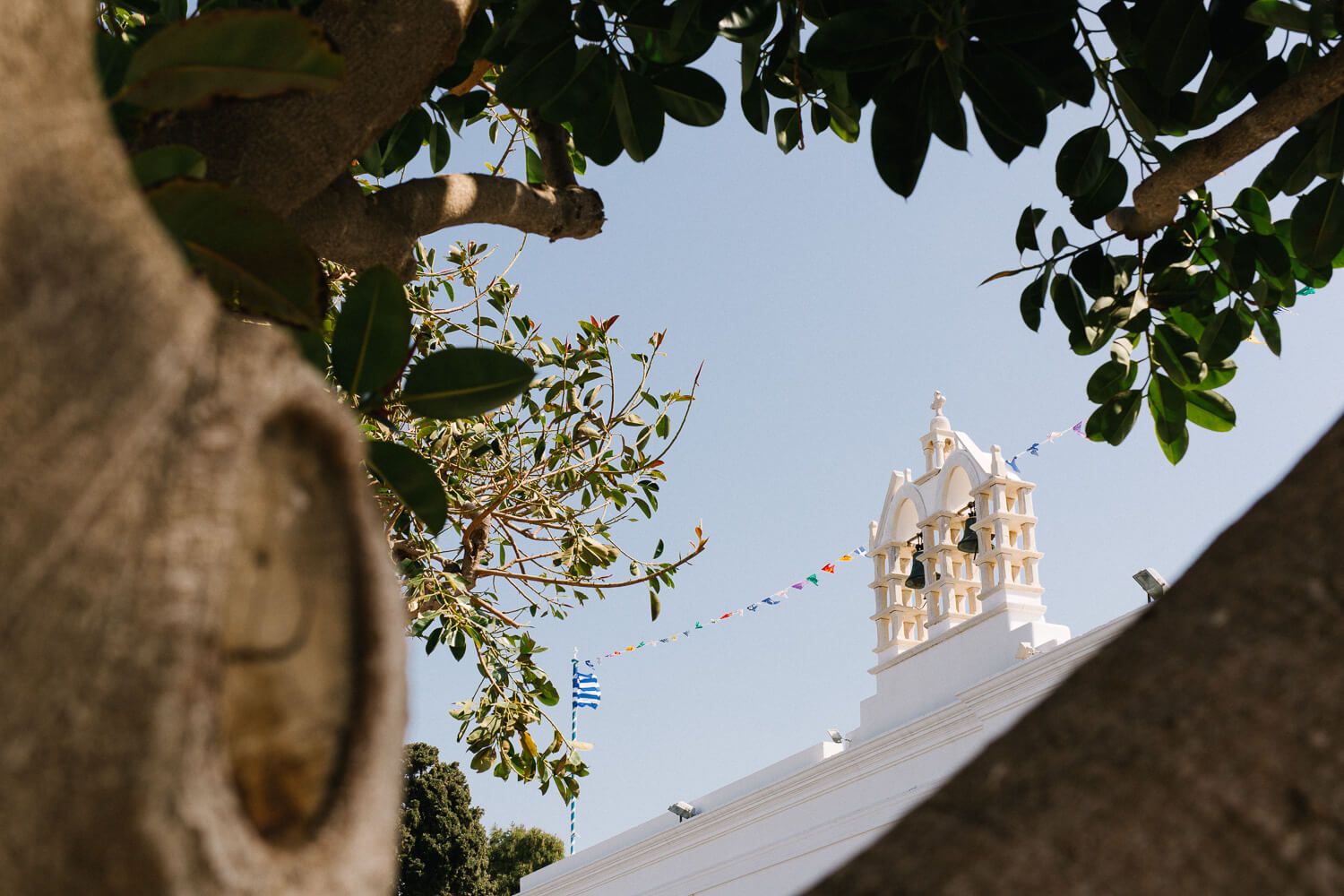Εξωτερική λεπτομέρεια της Παναγίας Εκατονταπυλιανής στην Πάρο