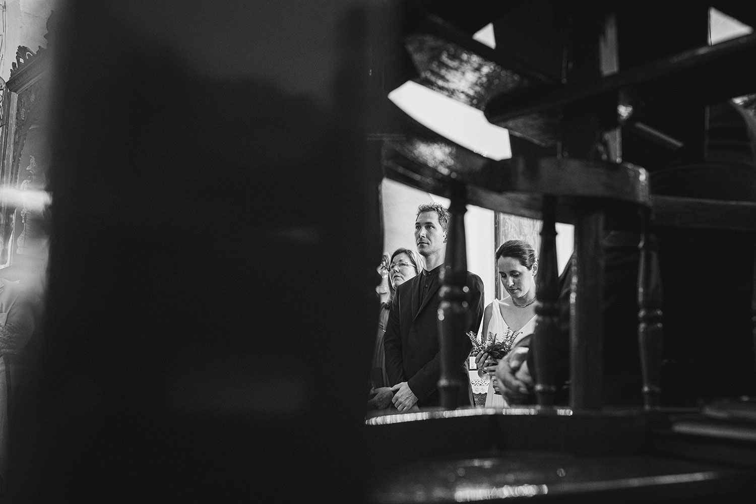 The historic Mitropoli church wedding in Amorgos island