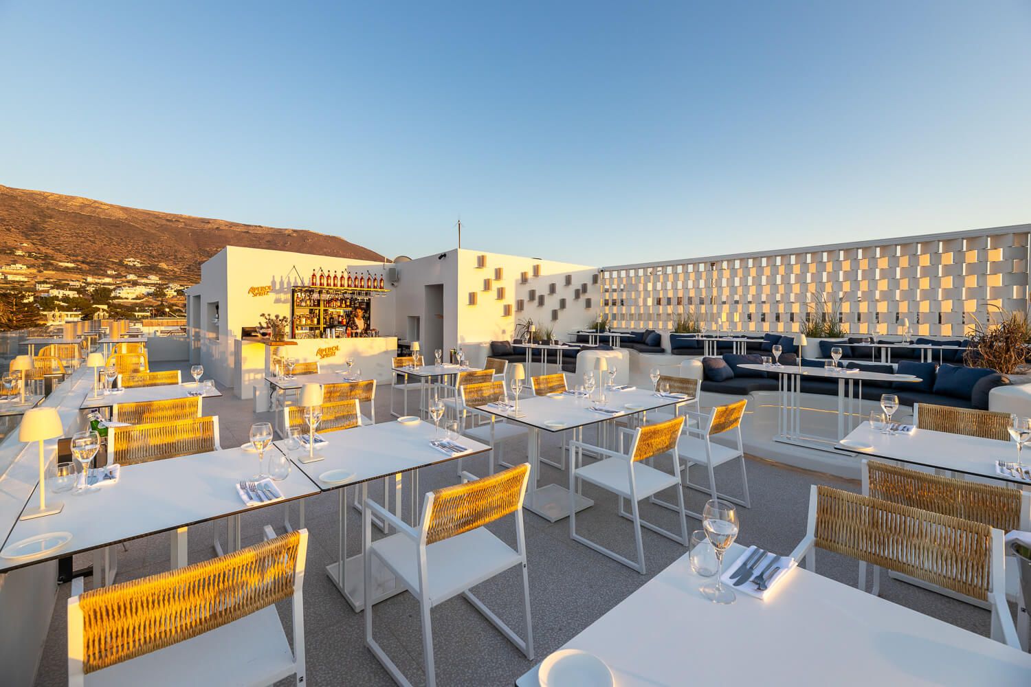 isualizing the relaxing atmosphere of a premium culinary venue
