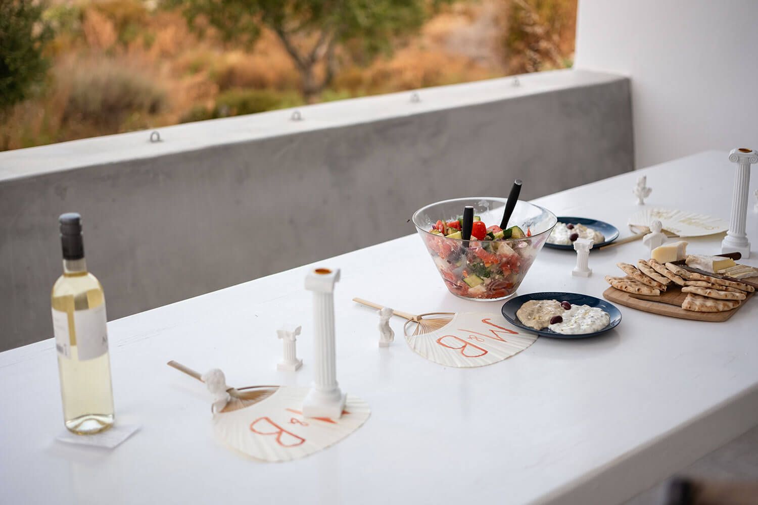 Detail shot from a small wedding in Paros