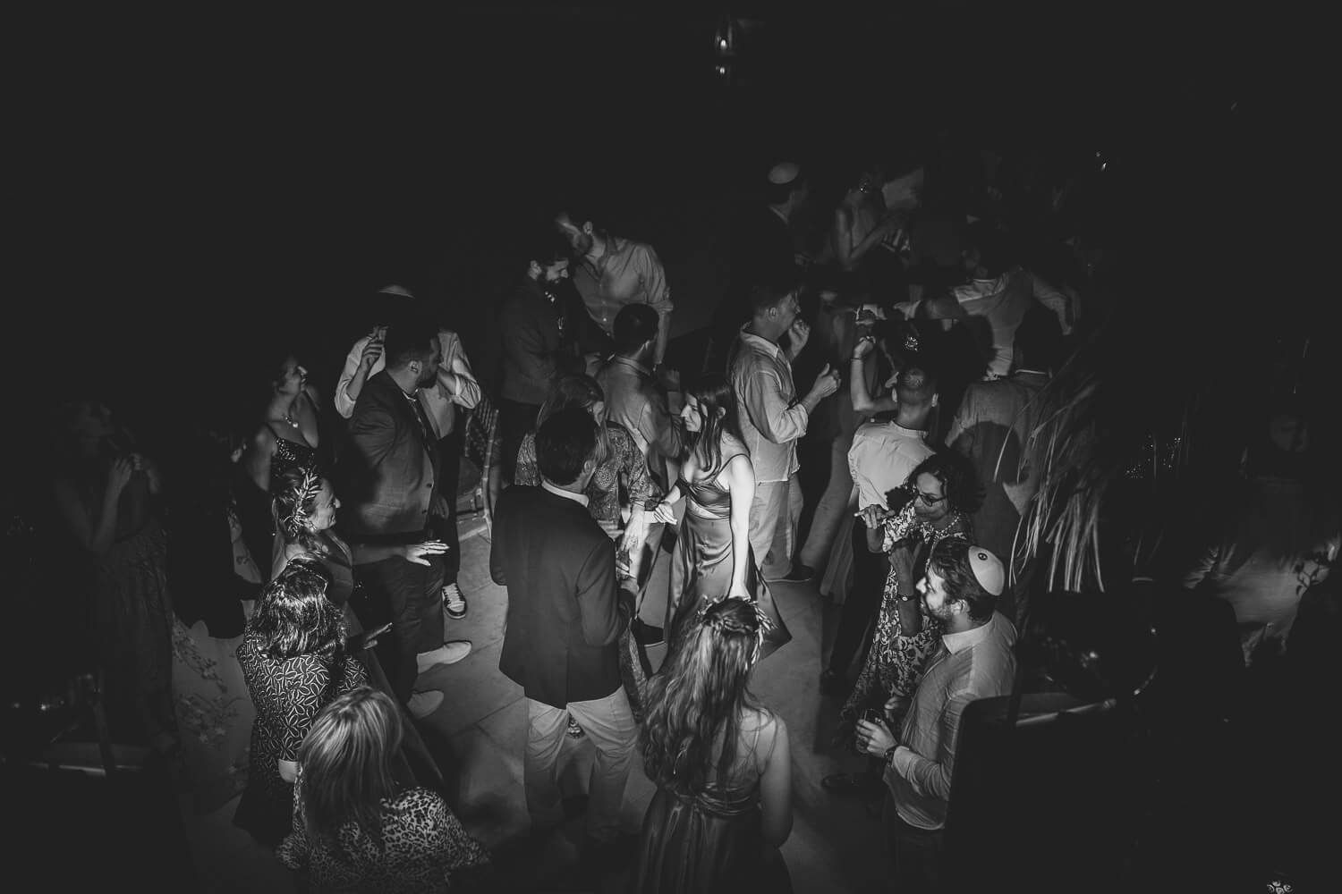 Wild wedding party energy at Villa Aethra Paros by Michael Salis