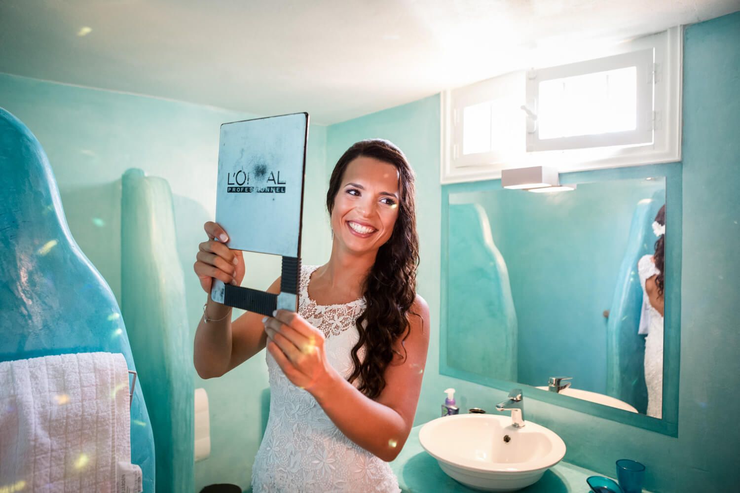 Bridal preparation at Aloni Cave House in Phylacopi Milos