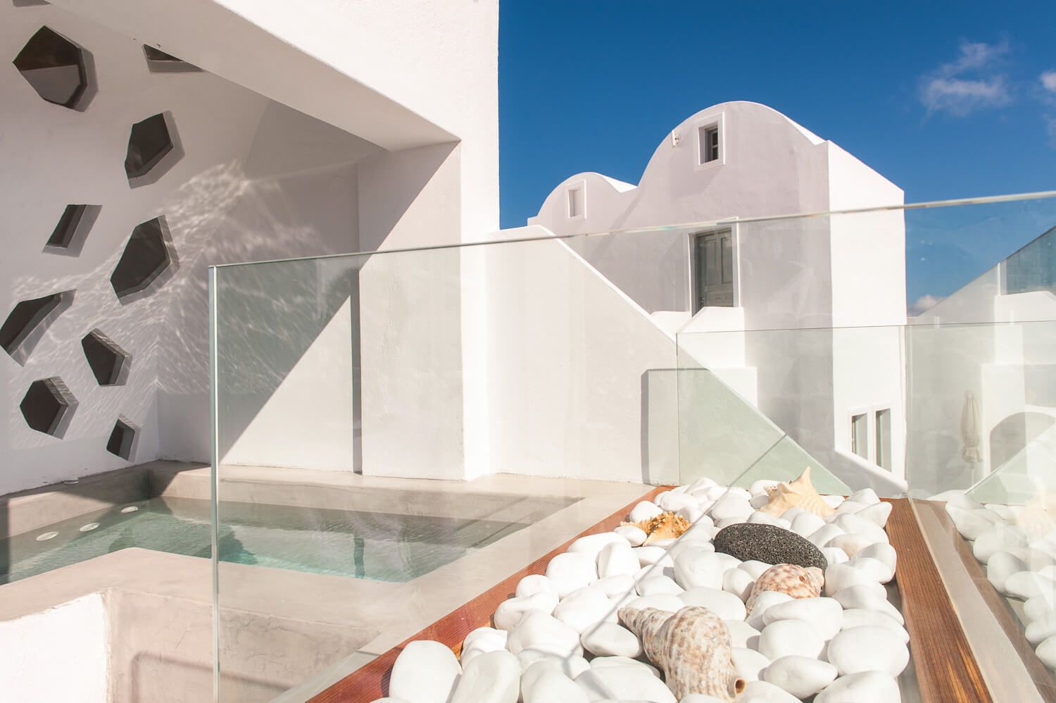 Geometric lines and structural brilliance of Armeni Village properties