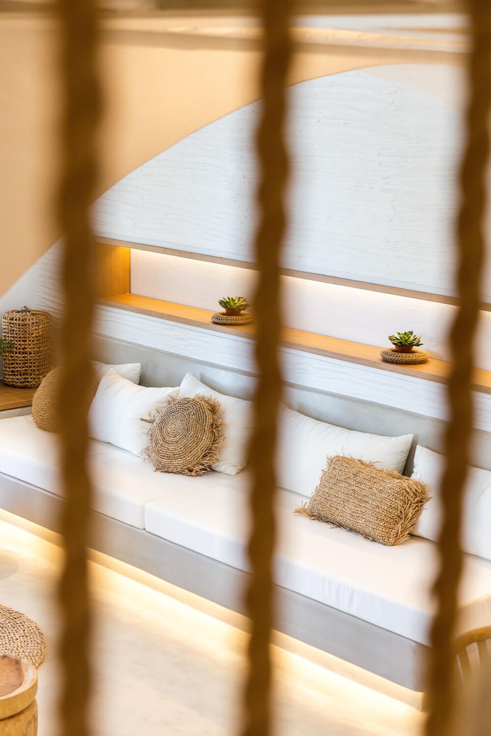 Warmth and vitality portrayed through interior detailing
