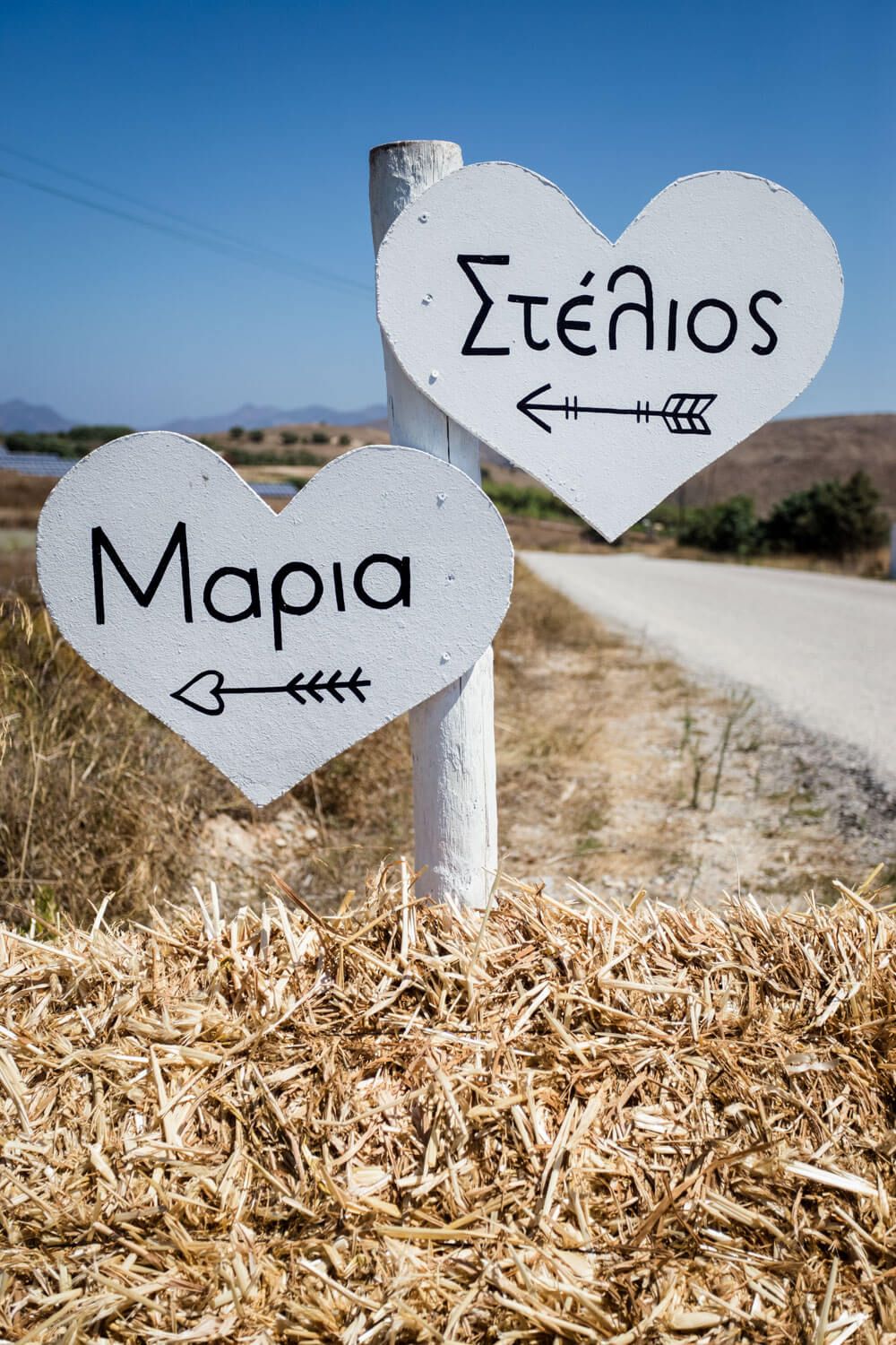 Wedding ceremony at Agios Konstantinos church by the sea in Milos