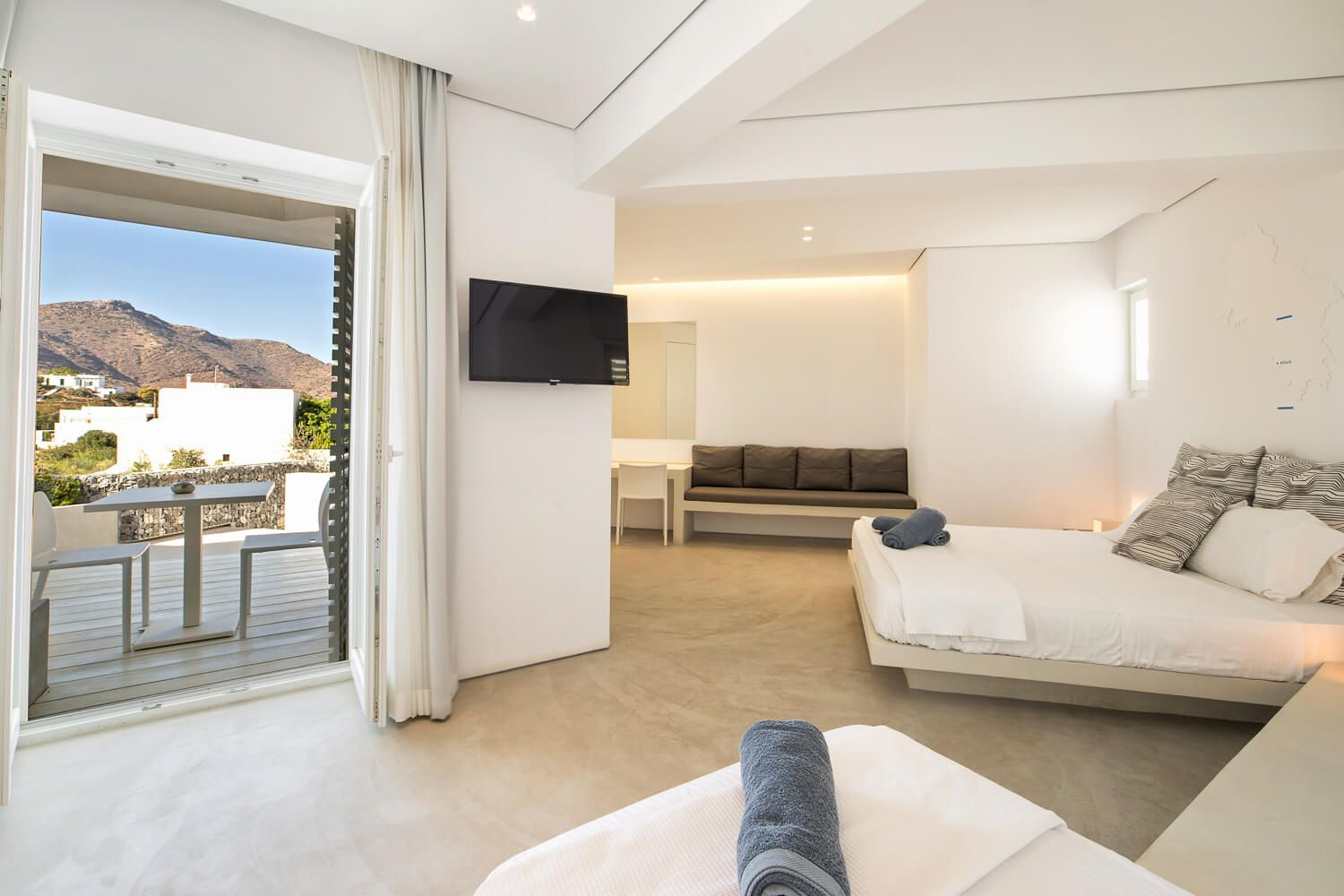 Interior harmony in a cosmopolitan Greek island destination