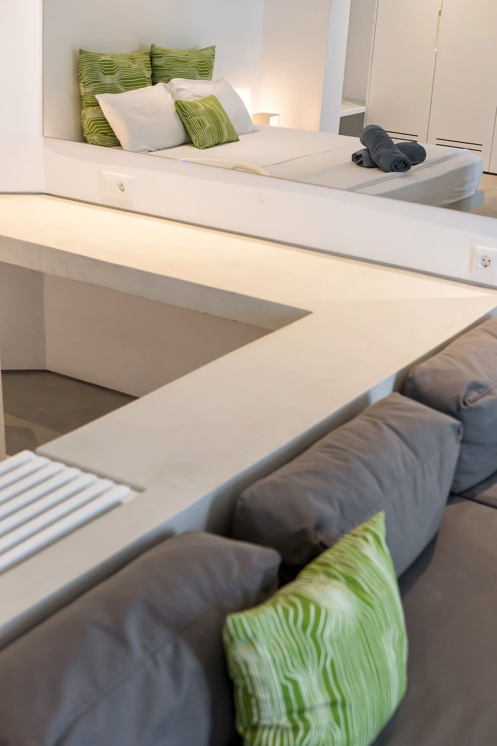 Professional presentation of a meticulously designed hotel room