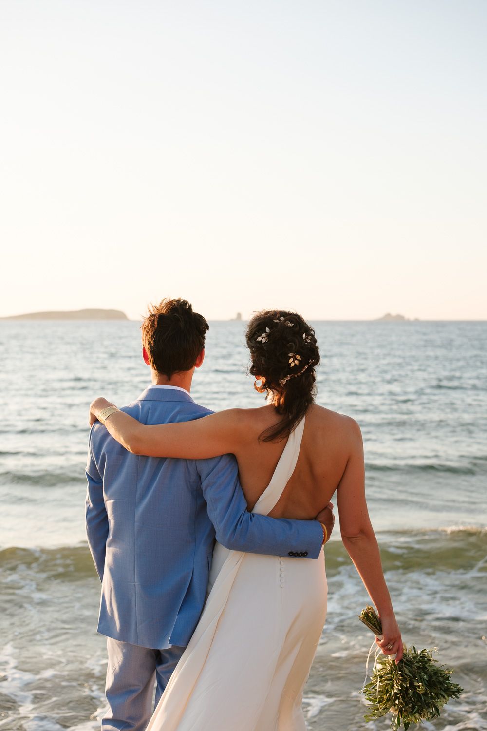 Natural light wedding portrait by Michael Salis