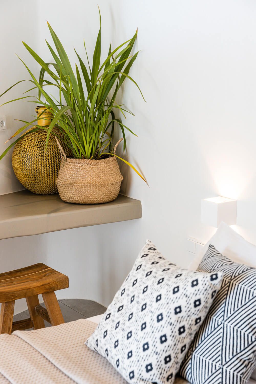 Professional presentation of a thoughtfully styled bedroom