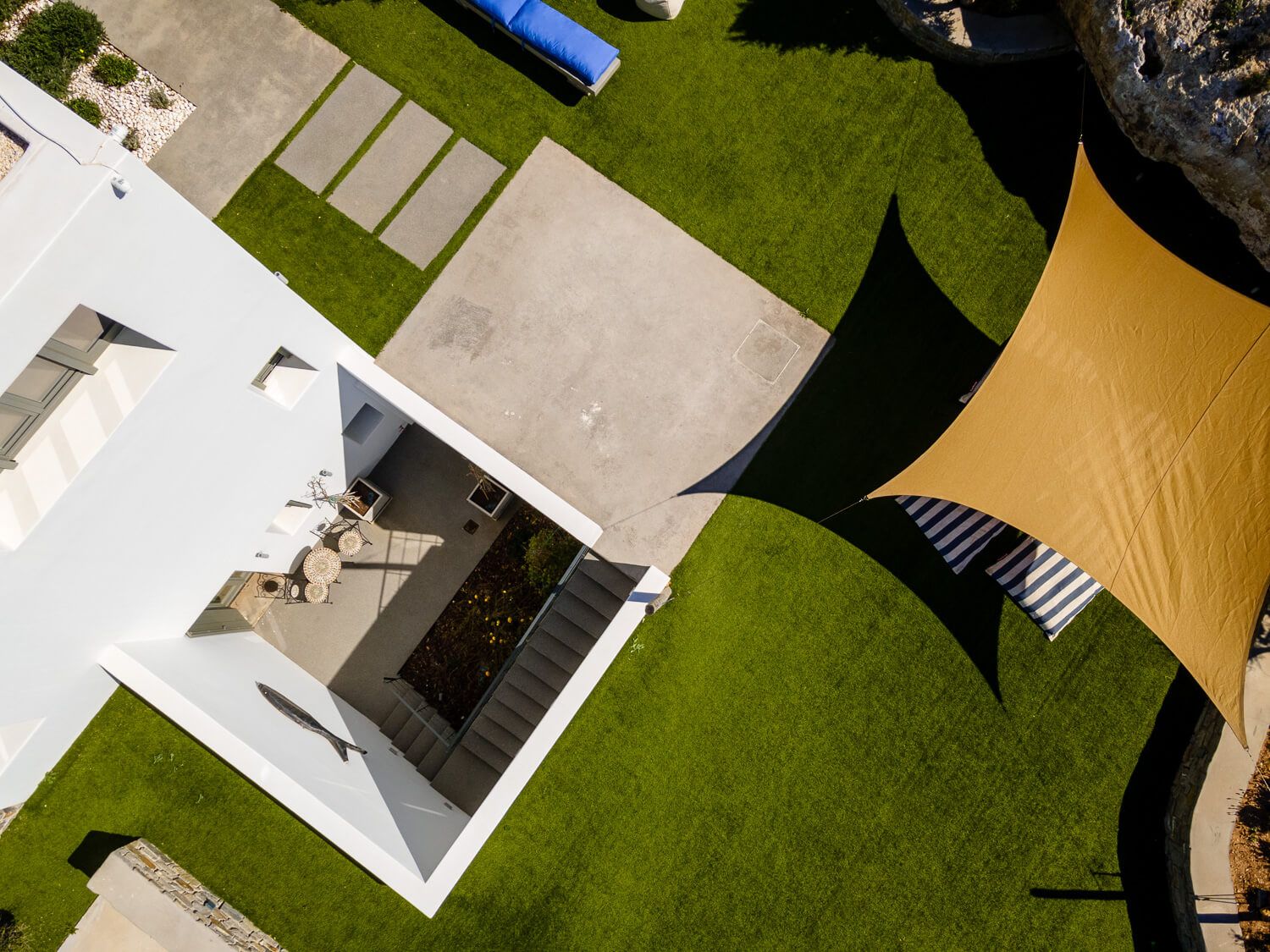 High-end property presentation for Paros luxury rentals