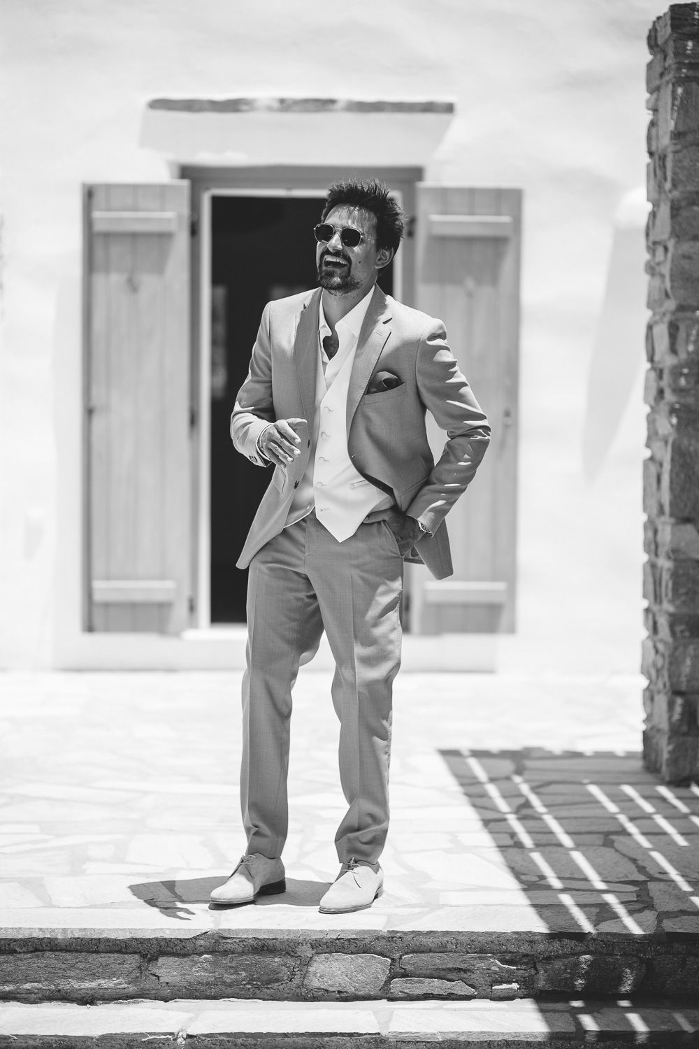 Groom getting ready moments - Documentary wedding photography