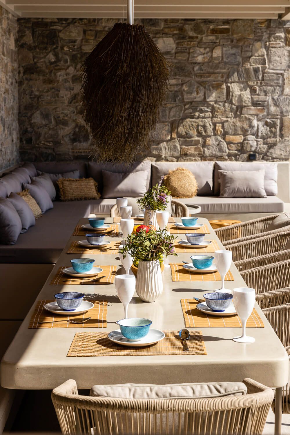 The quiet sophistication of a secluded island exterior