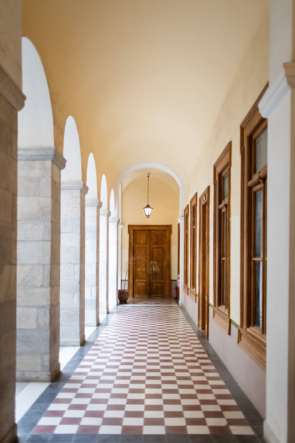 Breathtaking architecture of the Ermoupolis Town Hall in Syros
