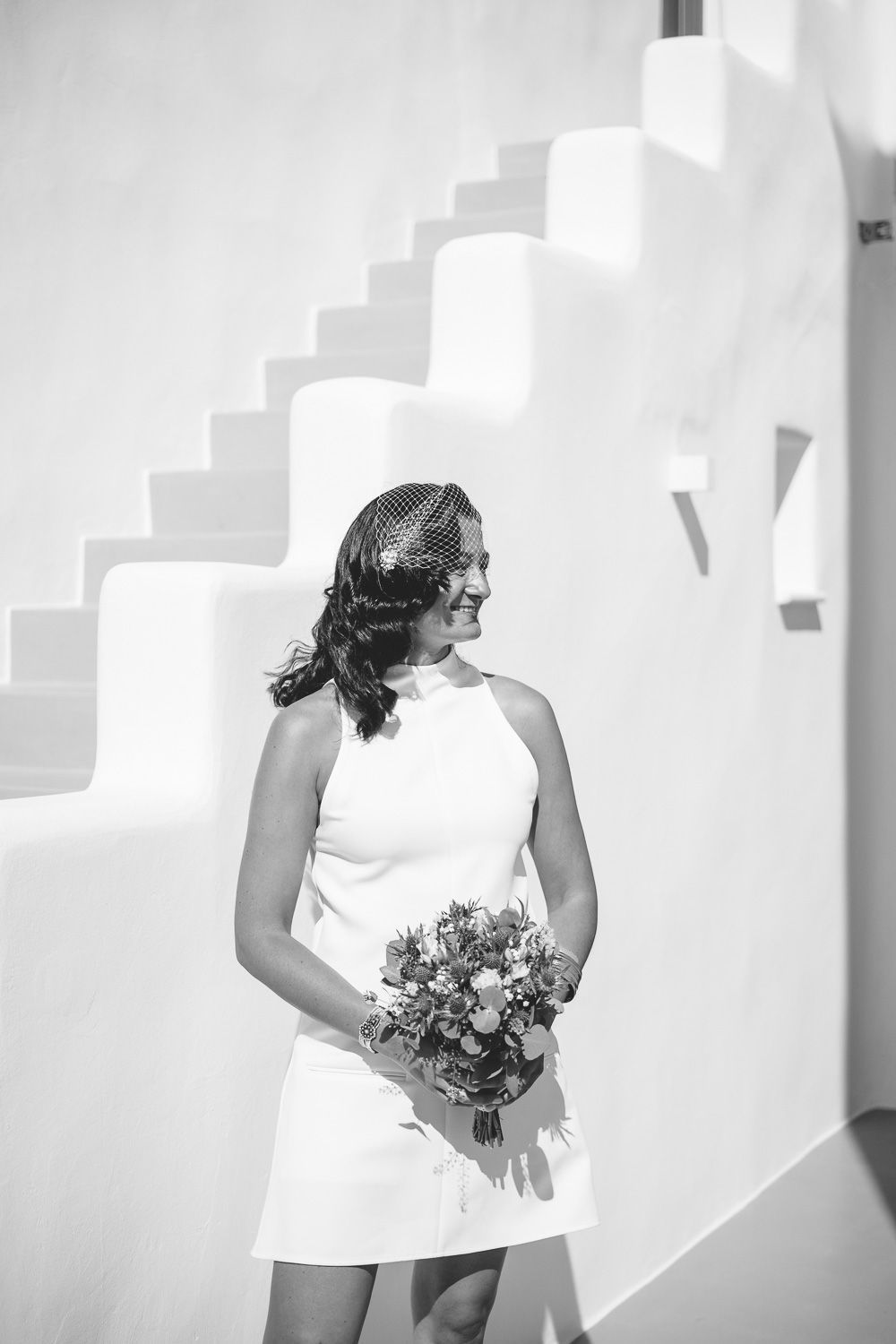 Bridal preparation photography at Seesoo Paros