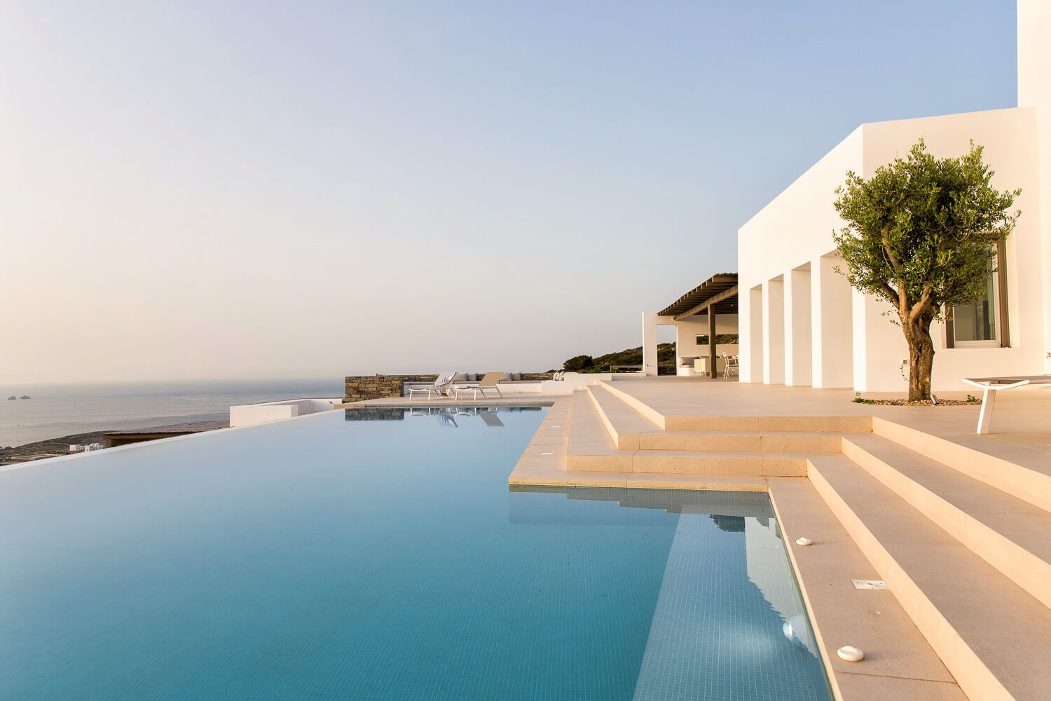 High-end property visual portfolio featuring panoramic water views