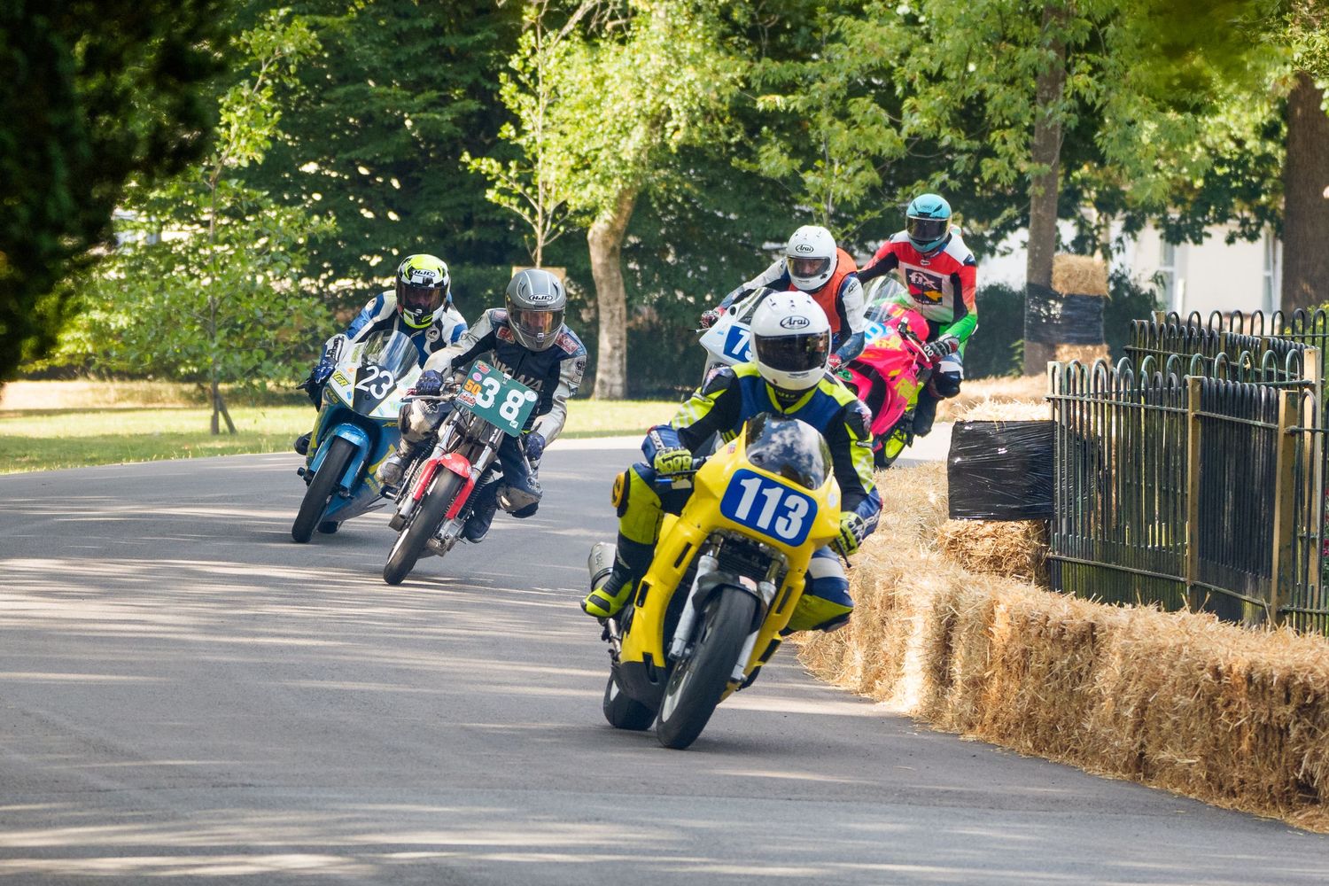 Motorcycle racers