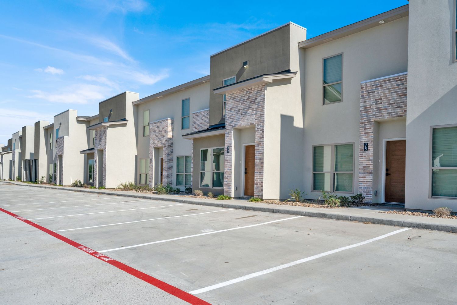 Front elevation of residential property in Laredo