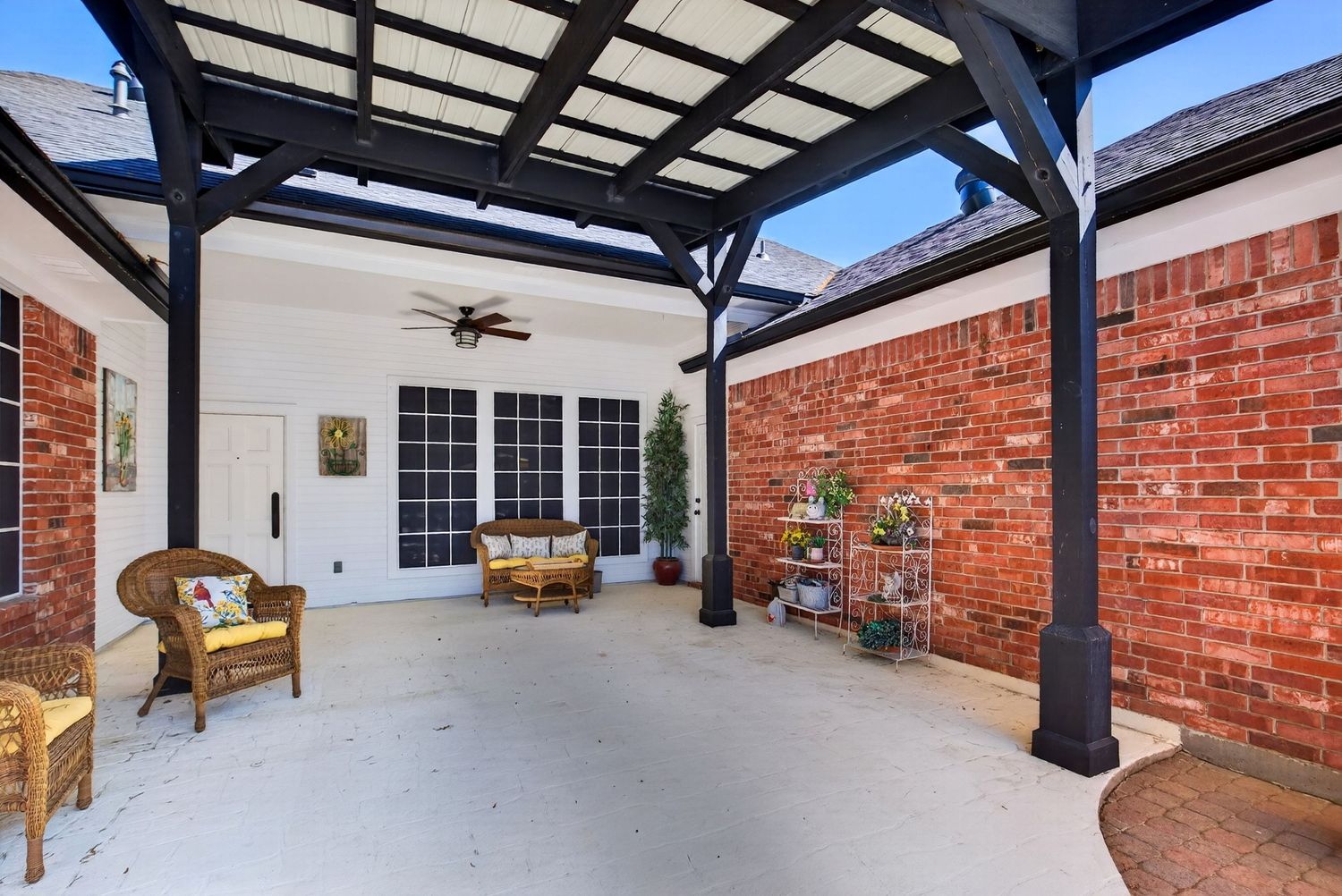 Hey Hannah Covered Backyard Patio