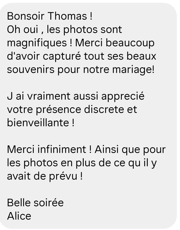 avis client