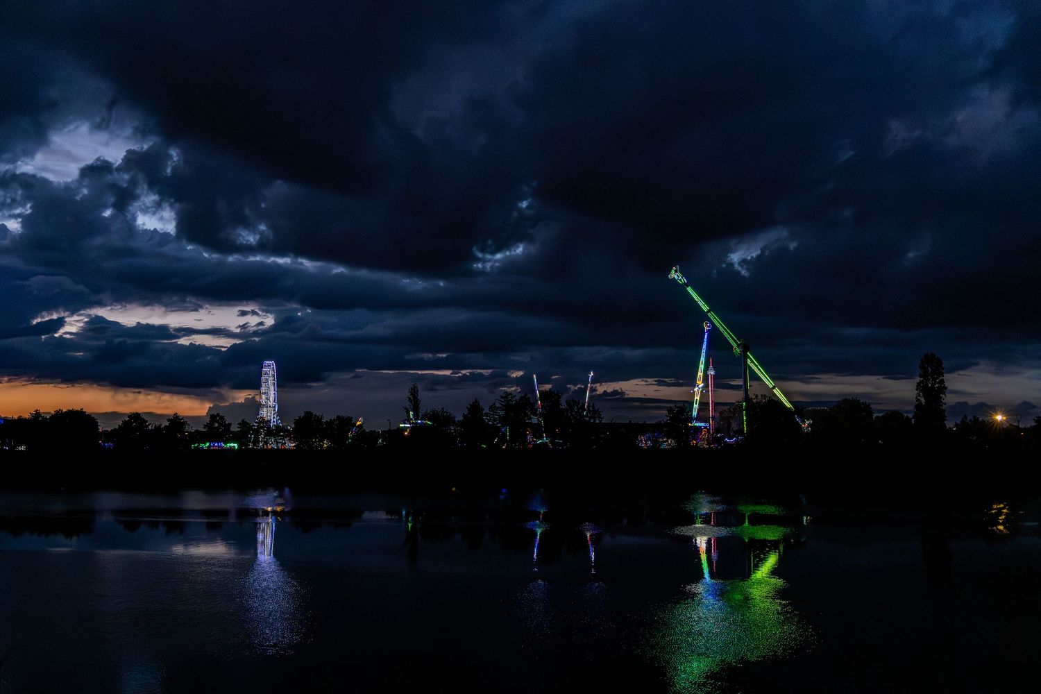 fete foraine tours nuit