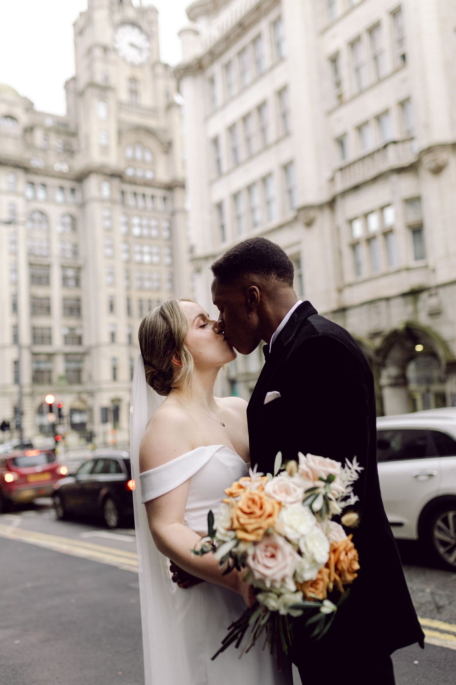 Liver Building Liverpool wedding photographer