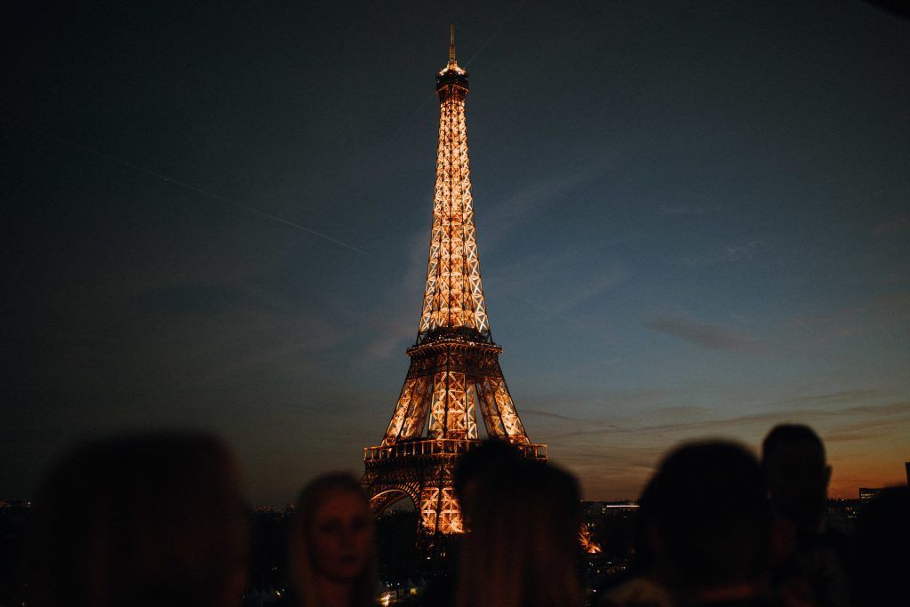 Eiffel Tower at Paris destination wedding