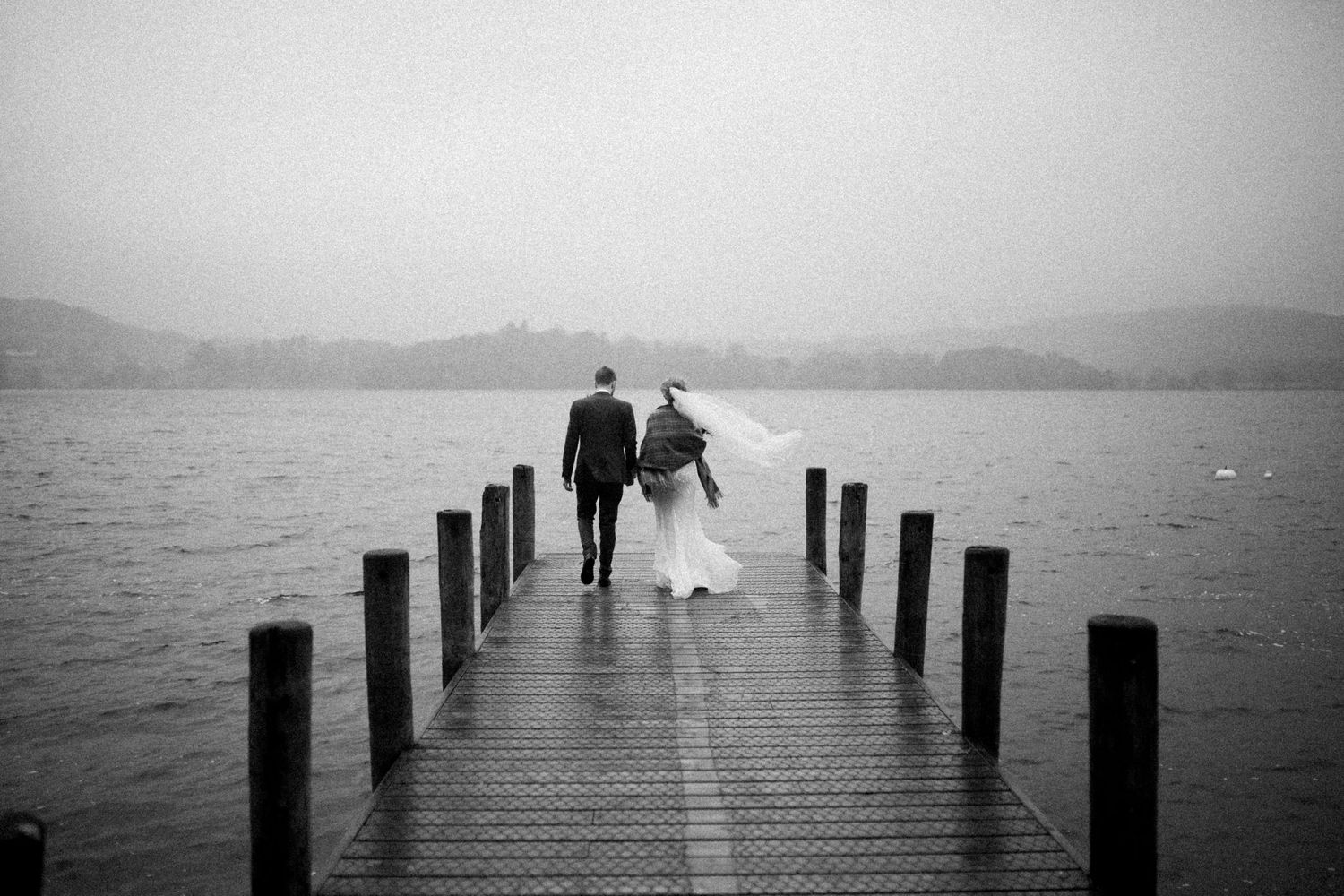 Lake District winter wedding